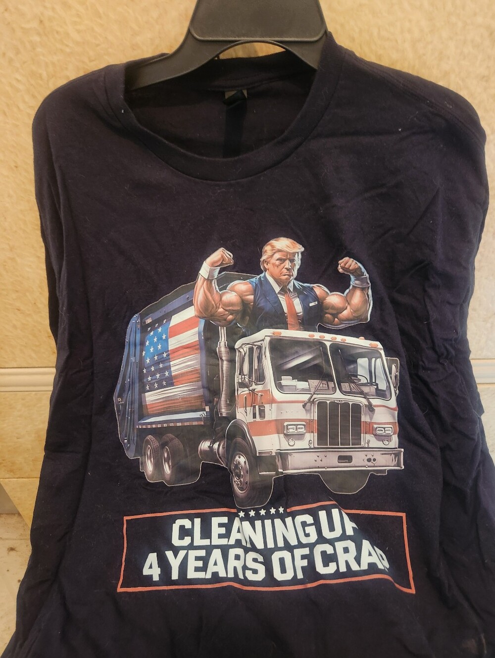 Graphic Tee - Patriotic Truck Muscle Design